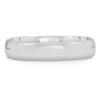 Wedding Band In Sterling Silver, 4Mm