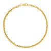 Wheat Bracelet In 14K Yellow Gold