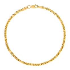 Wheat Bracelet In 14K Yellow Gold