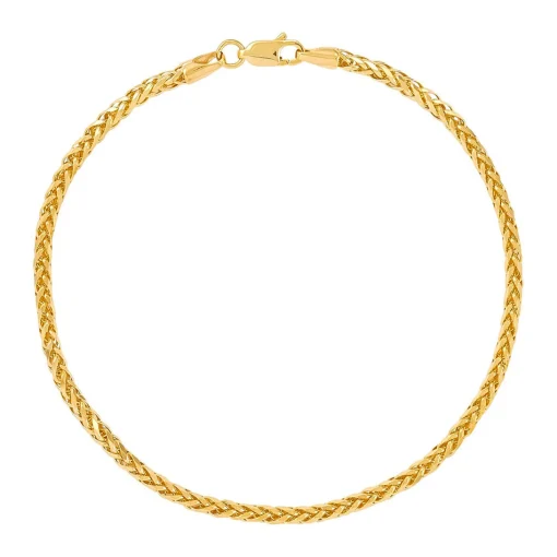 Wheat Bracelet In 14K Yellow Gold