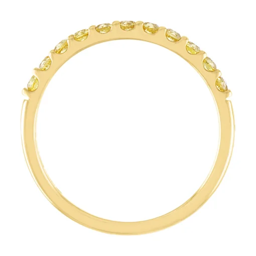 Yellow Sapphire Ring In 10K Yellow Gold