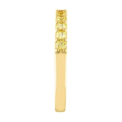 Yellow Sapphire Ring In 10K Yellow Gold